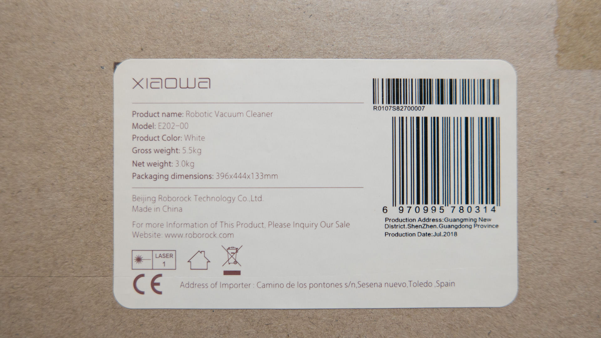 Xiaomi roborock Xiaowa Unboxing 05