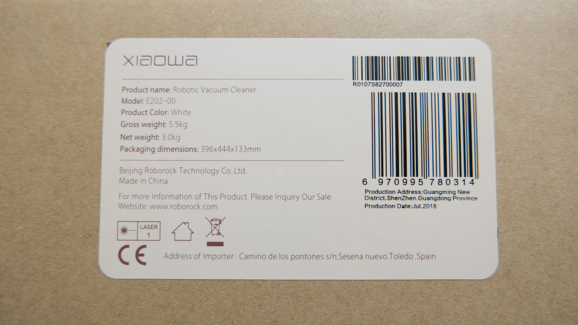 Xiaomi roborock Xiaowa Unboxing 12