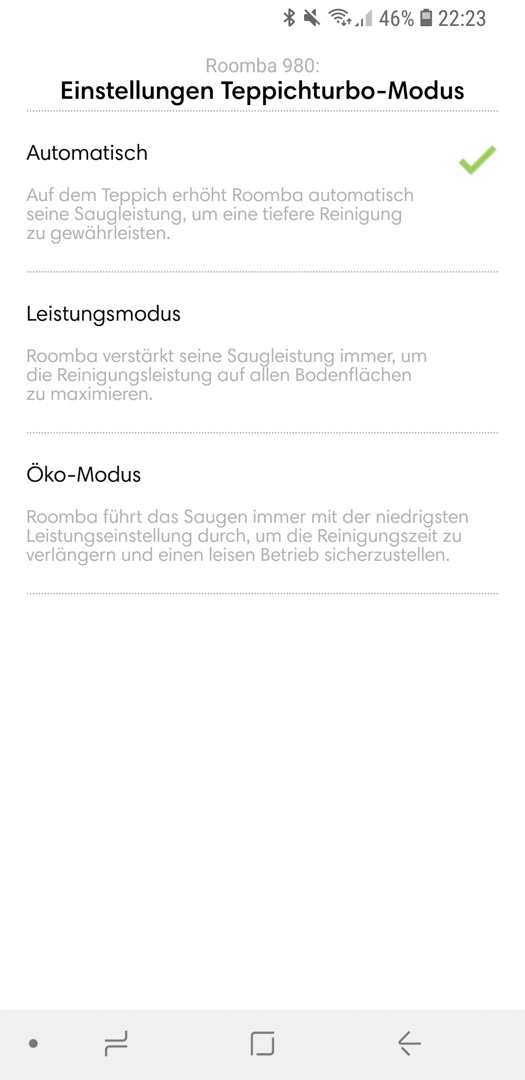 iRobot Roomba 980 App Details 05
